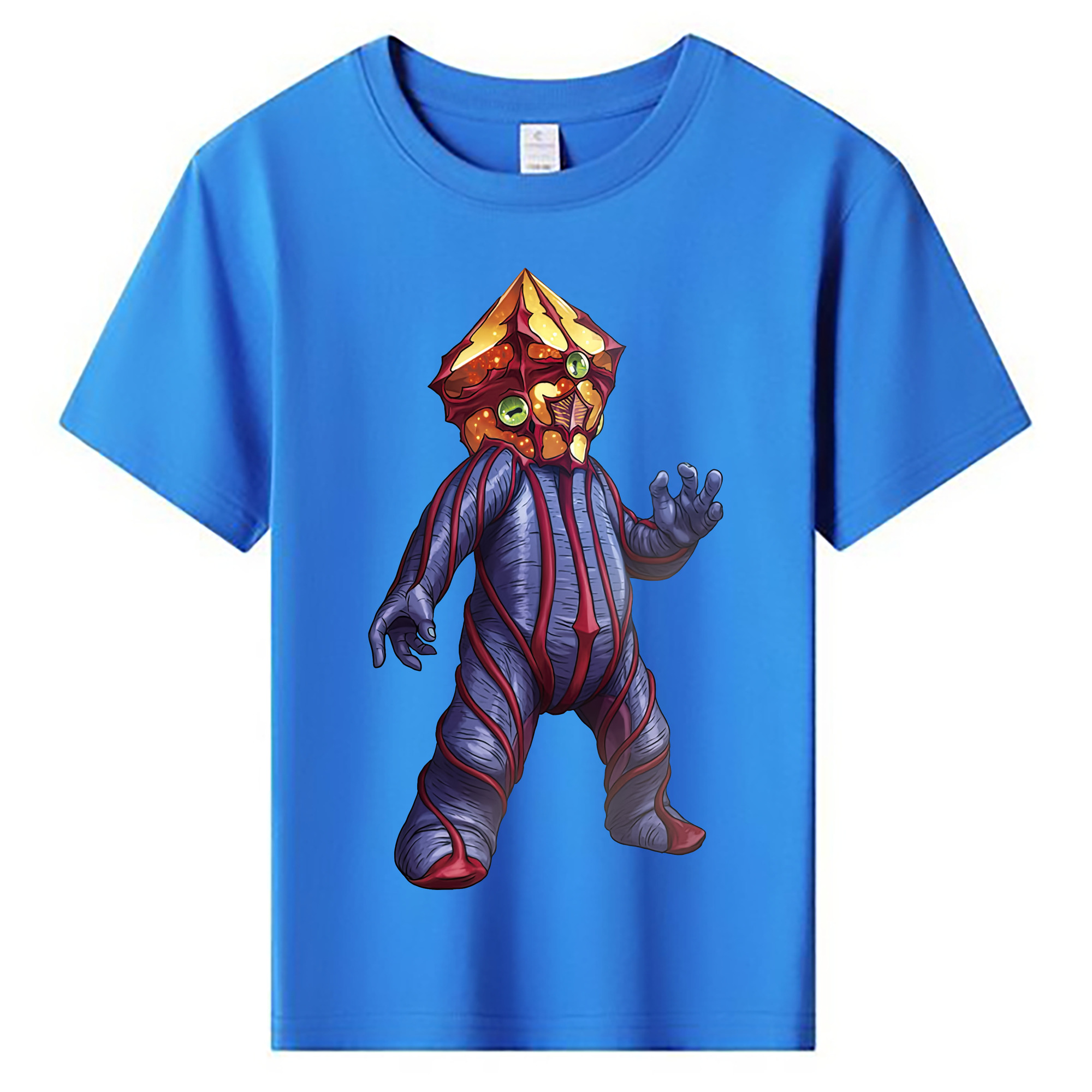 （画像用） ウルトラマン Ultraman 綿100％キッズTシャツ（フロントプリント）